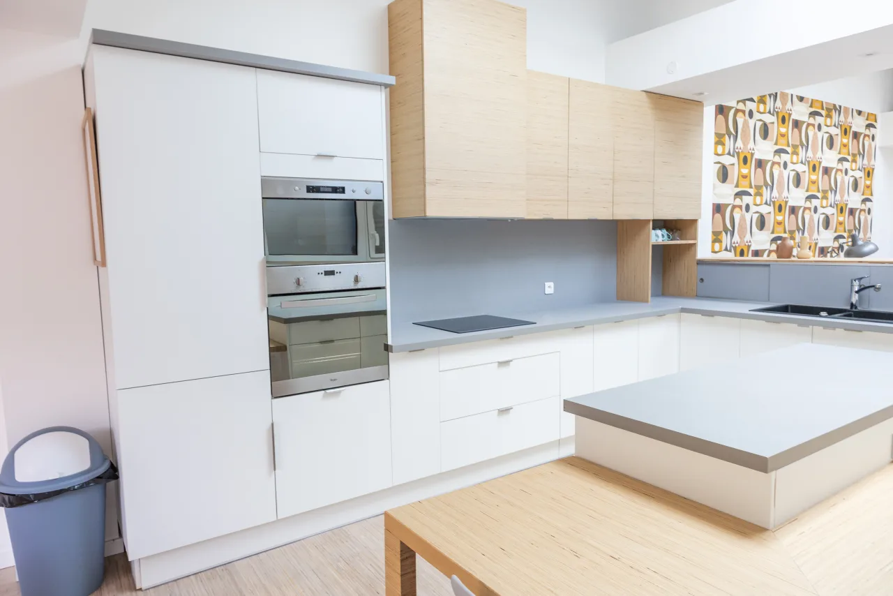 Loft La Vesée — cuisine, plan rapproché du plan de travail
