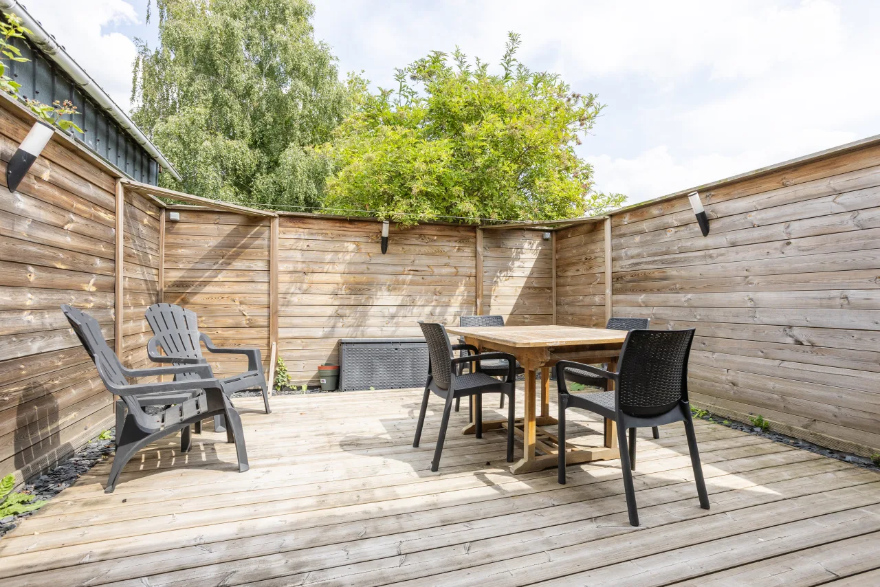 Loft La Vesée — terrasse, ambiance lounge