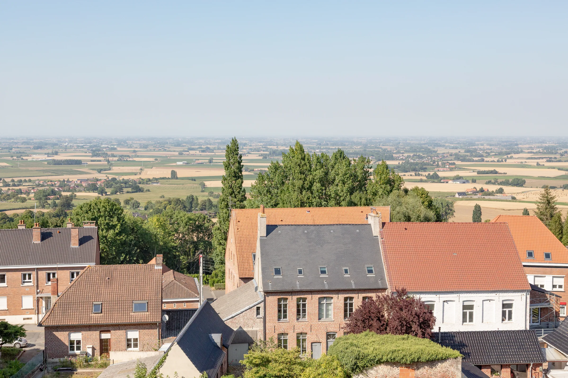 La Flandre intérieure, panorama sur la campagne depuis le mont de Cassel